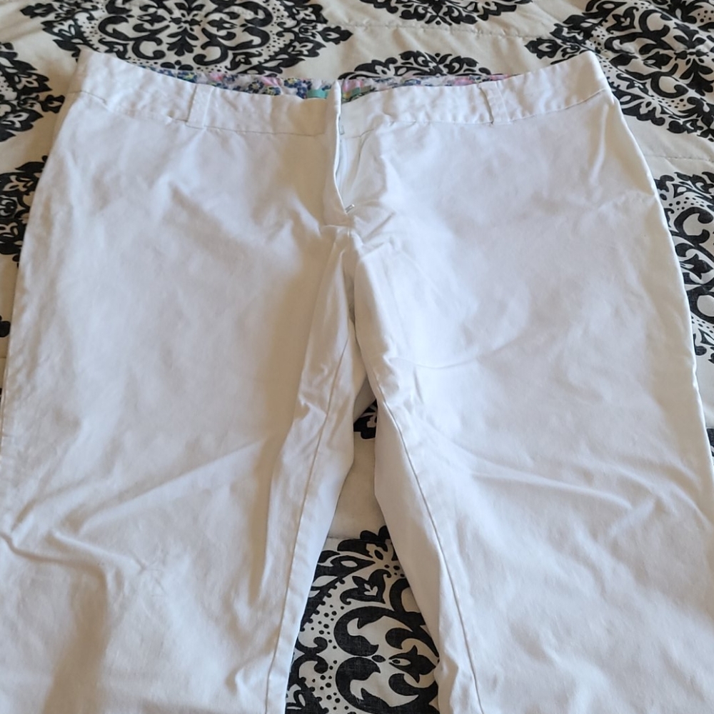 Boden White Capris, 18L